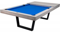 Buffalo Harlem Pool Dining Table - Grey Ash 7ft or 8ft