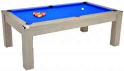 Avant Garde 2.0 Grey Oak Pool Dining Table - 6ft, 7ft Sizes