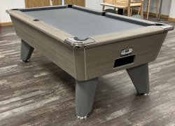 2-3 Week Delivery - 6ft Omega Pro Grey Oak Pool Table