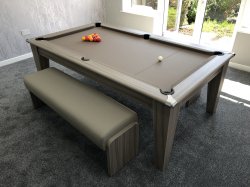 2-4 Week Delivery - Gatley Driftwood Classic Pool Dining Table - 6ft or 7ft