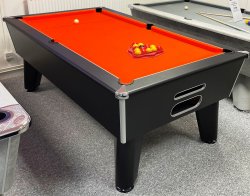 Optima Classic Black Slate Bed Pool Table - 6ft or 7ft