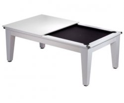 2-4 Week Delivery - Classic White Pool Dining Table - 6ft or 7ft
