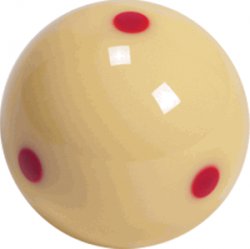 Aramith Pro Cup 1 7/8 Inch UK Size 6 Dot Cue Ball