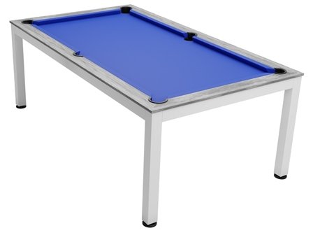 Dynamic Vancouver White and Grey Slate Bed Pool Table