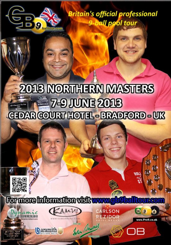 American Pool Event - Northern Masters Bradford 2013