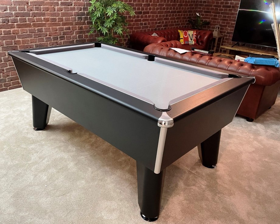 Optima Classic 6ft Black Pool Table