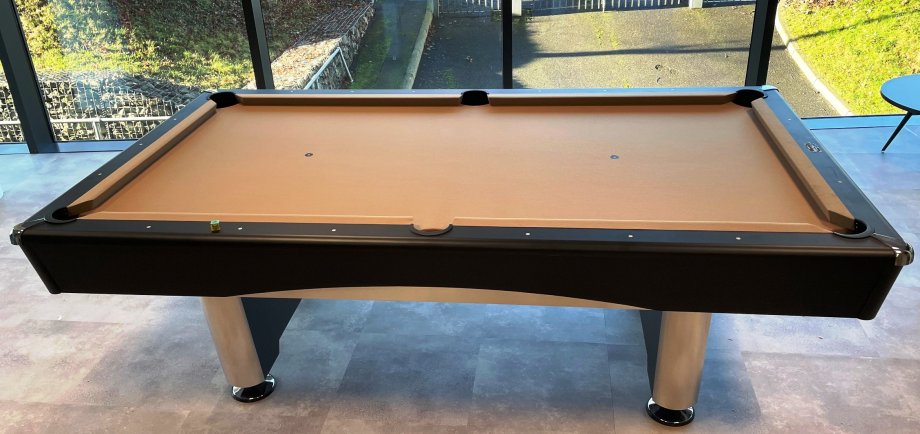 8ft Black Triumph Pool Table