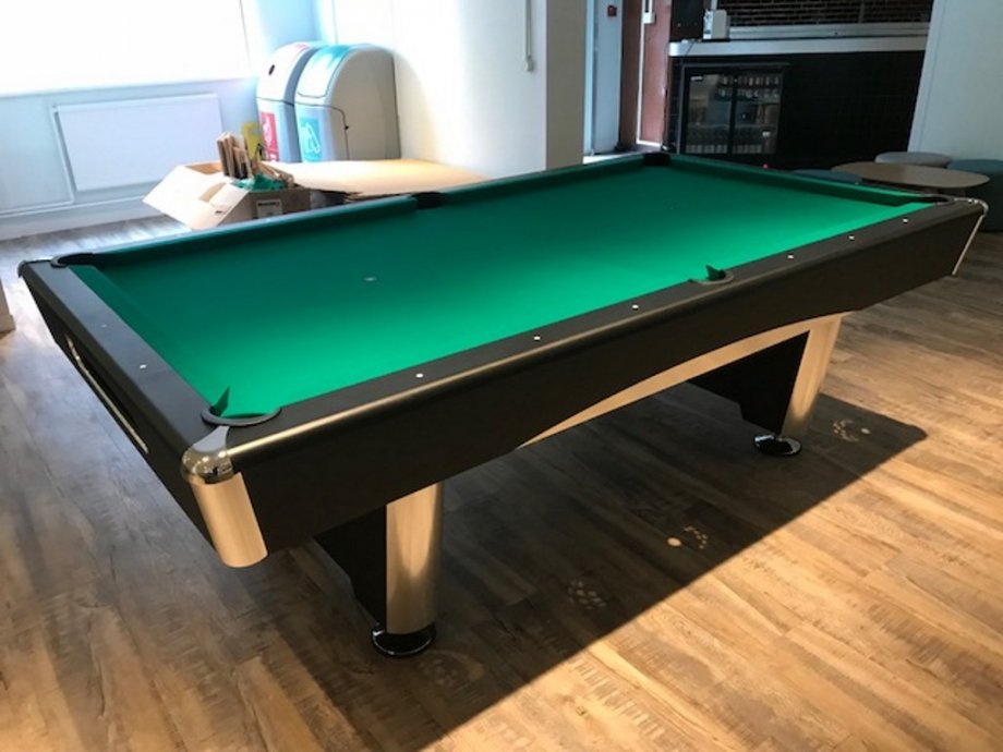 Black 8ft Dynamic Triumph Pool Table