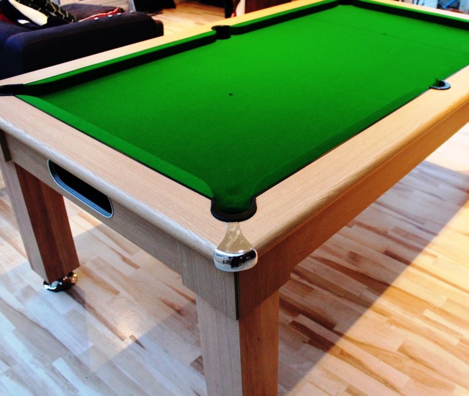 Tuscany Pool Dining Table in Light Oak