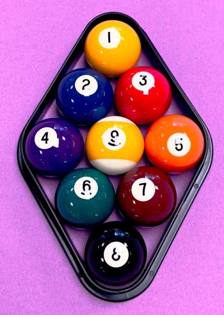 How to Rack Up for 9-Ball Pool.