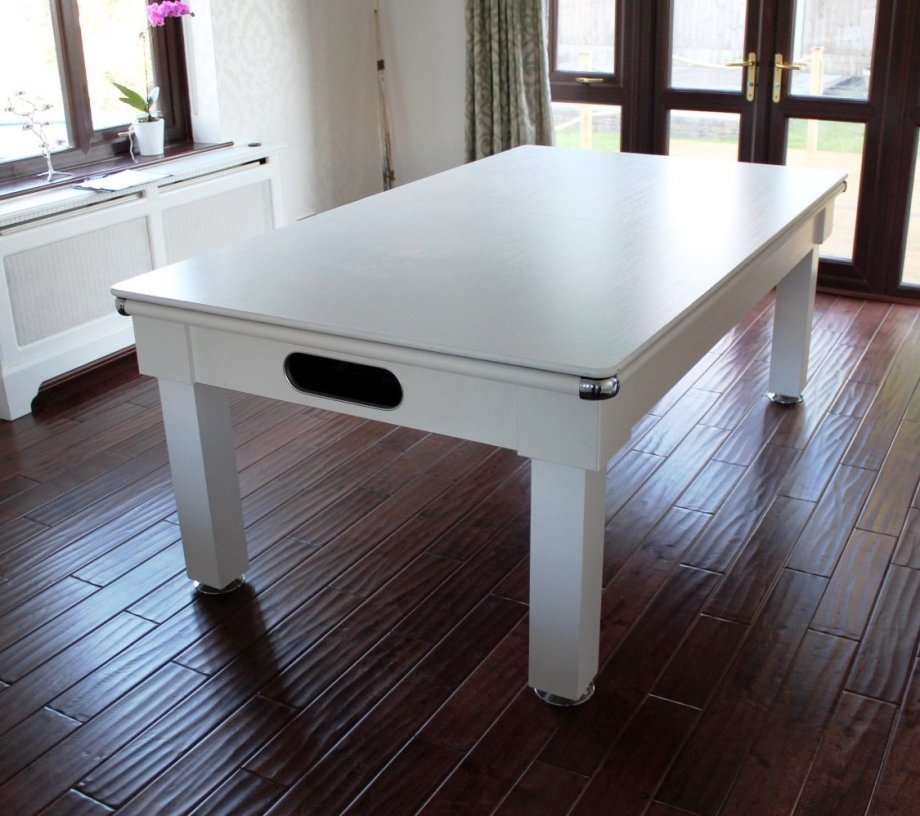 Tuscany Pool Dining Table in White