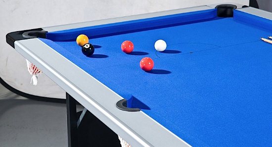 Wood Bed Pool Table