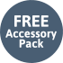 free accessory pack