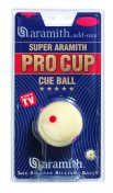 Aramith Pro Cup 2 1/4 Inch 6 Dot American Cue Ball