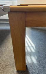 4-6 Week Delivery - Modern Classic Oak Pool Dining Table - 6ft or 7ft