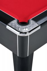 DPT Omega Pro Black Slate Bed Pool Table - 6ft or 7ft