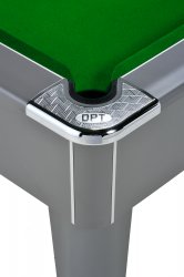 DPT Omega Pro Onyx Grey Slate Bed Pool Table