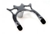 Pool Table Cue Rest Chrome Spider Rest Head