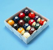 Aramith Pool Balls Spots and Stripes UK 2 Inch Set