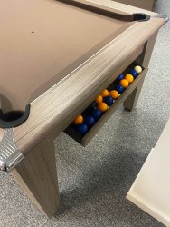 4-6 Week Delivery - Gatley Driftwood Classic Pool Dining Table - 6ft or 7ft