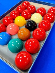 Aramith Tournament Champion Snooker Balls - 2-1/16 Inch