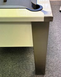 2-4 Week Delivery - 6ft Spirit White High Gloss Pool Table
