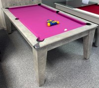 1-3 Week Delivery - Gatley Italian Grey Classic Pool Dining Table - 6ft or 7ft