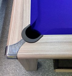 4-6 Week Delivery - Modern Classic Pool Dining Table in Driftwoood - 6ft or 7ft