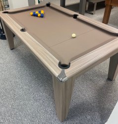 4-6 Week Delivery - Gatley Driftwood Classic Pool Dining Table - 6ft or 7ft