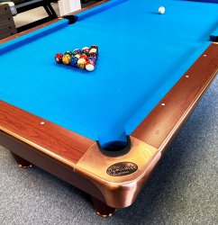 Dynamic III Brown American Pool Table - 8ft, 9ft