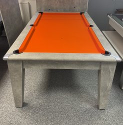 2-4 Week Delivery - Gatley Italian Grey Classic Pool Dining Table - 6ft or 7ft