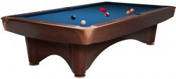 Dynamic III Brown American Pool Table - 8ft, 9ft