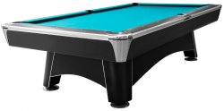 Dynamic Hurricane 9ft Black American Tournament Pool Table