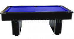 2-4 Week Delivery - Gatley Classic Slimline Black Slate Bed Pool Table - 6ft or 7ft