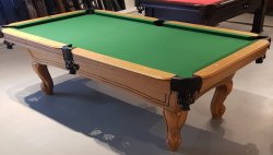 Buffalo Napoleon Oak American Pool Table - 8ft