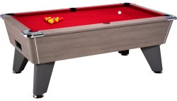 2-4 Week Delivery - 7ft DPT Omega Pro Grey Oak Pool Table