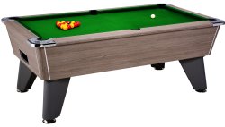 2-4 Week Delivery - 7ft DPT Omega Pro Grey Oak Pool Table