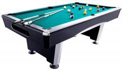 CLEARANCE SALE - Dynamic Triumph 8ft Black American Pool Table