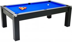 DPT Avant Garde 2.0 Black Pool Dining Table