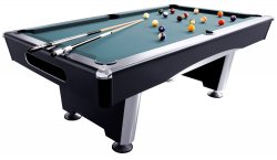 CLEARANCE SALE - Dynamic Triumph 8ft Black American Pool Table
