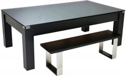 DPT Avant Garde 2.0 Black Pool Dining Table