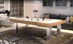 Billard Toulet Megeve Rustic Slate Pool Table