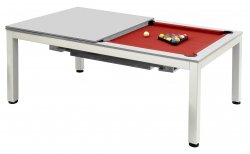 Dynamic Vancouver 7ft Grey American Pool Dining Table
