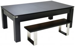 DPT Avant Garde 2.0 Black Pool Dining Table