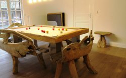 Billard Toulet Megeve Rustic Slate Pool Table