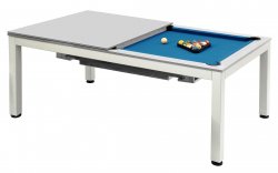 Dynamic Vancouver 7ft Grey American Pool Dining Table