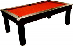 Optima Tuscany Black Pool Dining Table