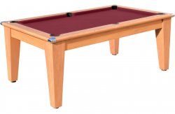 4-6 Week Delivery - Classic Oak Pool Dining Table - 6ft or 7ft
