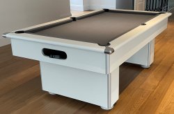 4-6 Week Delivery - Classic Slimline White Pool Table - 6ft Size