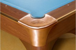 Dynamic III Brown American Pool Table - 8ft, 9ft